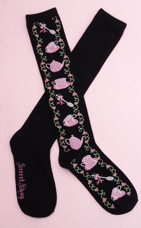Secret Shop Wonder Party Lolita Socks